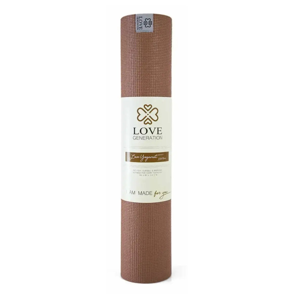 Yogamat extra dik 6 mm - Love Generation - earth