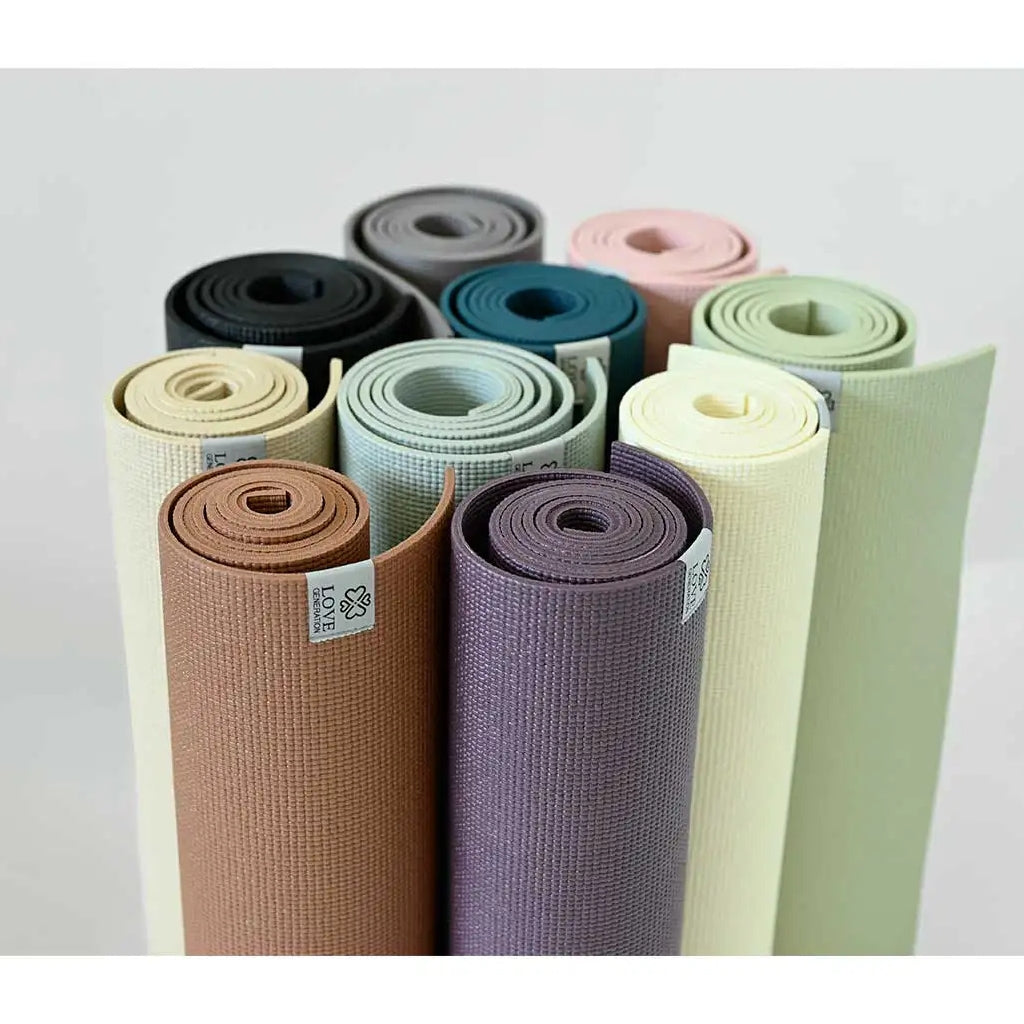 Yogamat extra dik 6 mm - Love Generation - earth