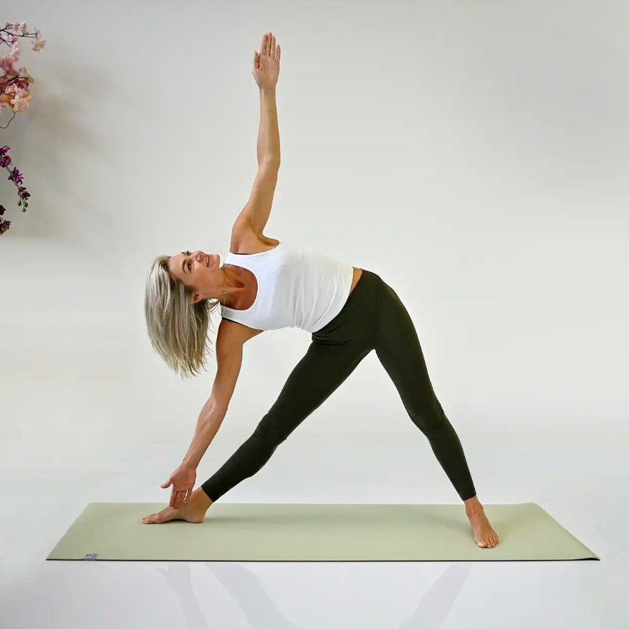 Yogamat premium 6 mm - Love Generation - sage