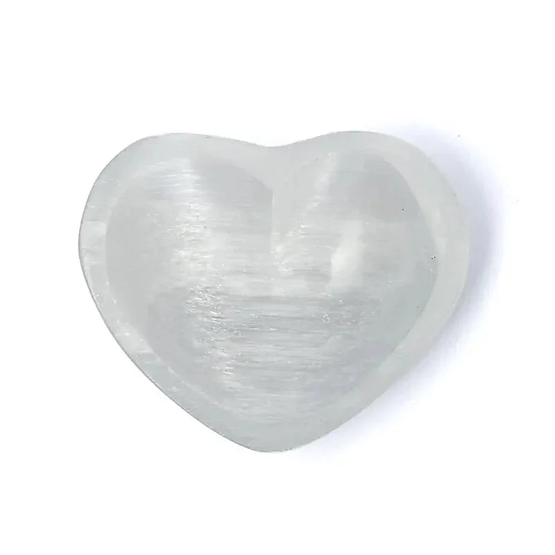 Seleniet schaal hartvorm - The Mindfulshop