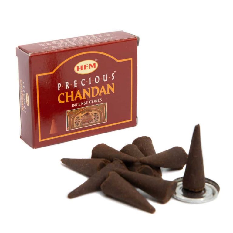 Wierookkegels precious chandan - HEM