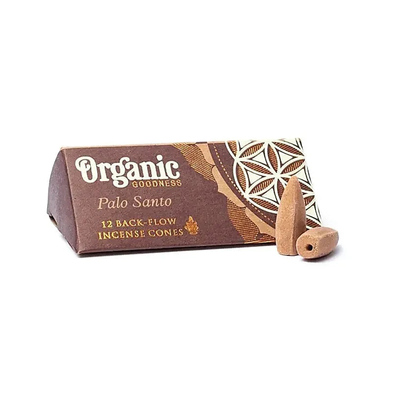 Backflow wierookkegels palo santo natuurlijk - Organic Goodness