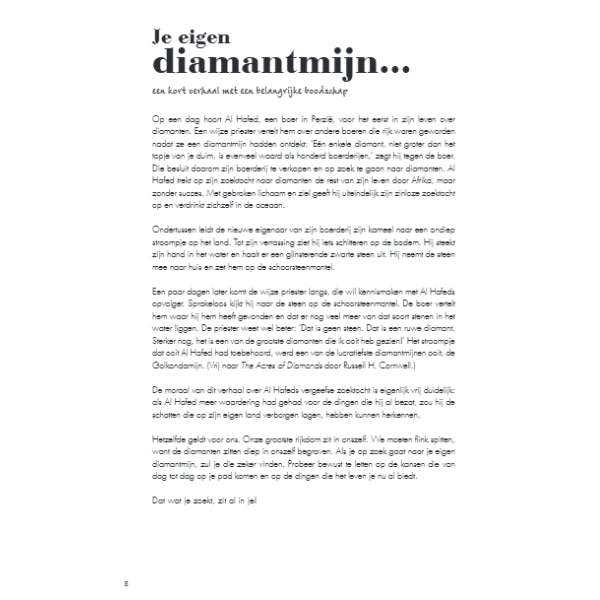 Het 6 minuten dagboek - lichtblauw