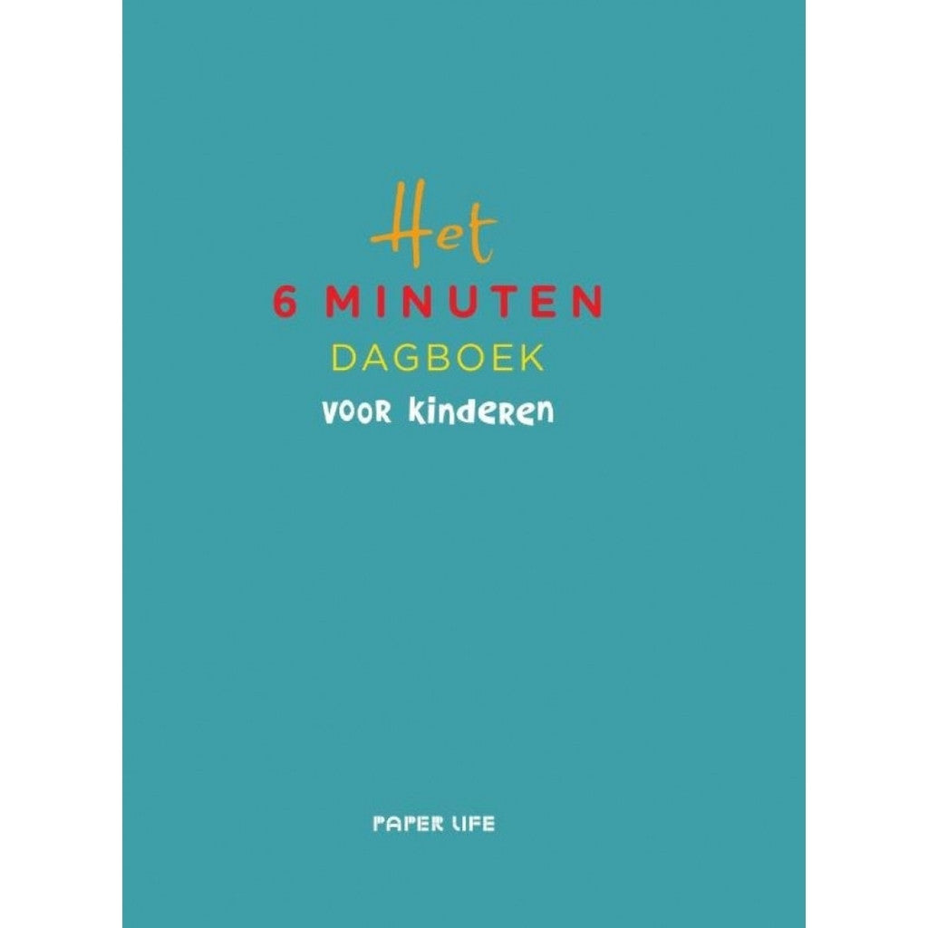 Het 6 minuten dagboek voor kinderen - blauw
