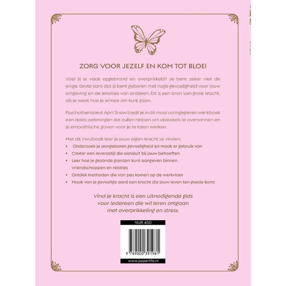 Vind je kracht - invulboek