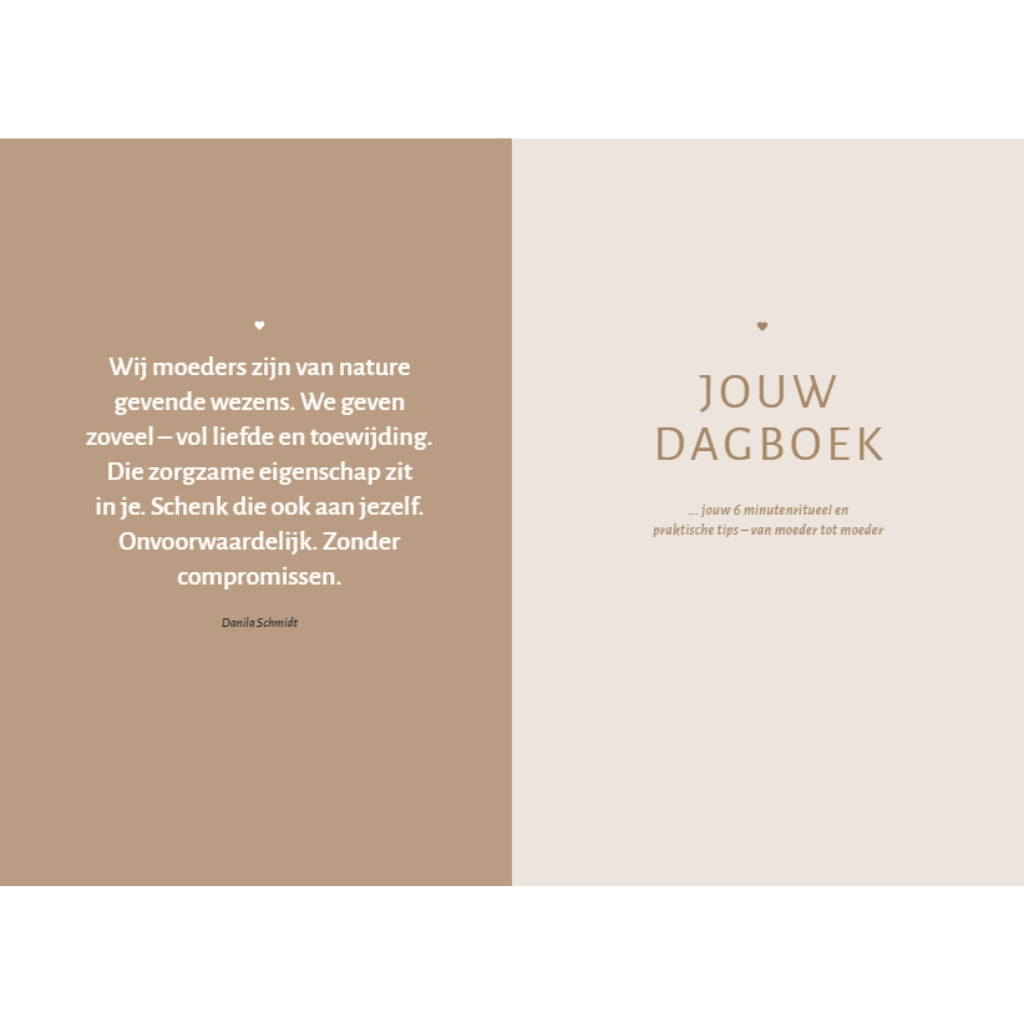 Het 6 minuten dagboek voor moeders
