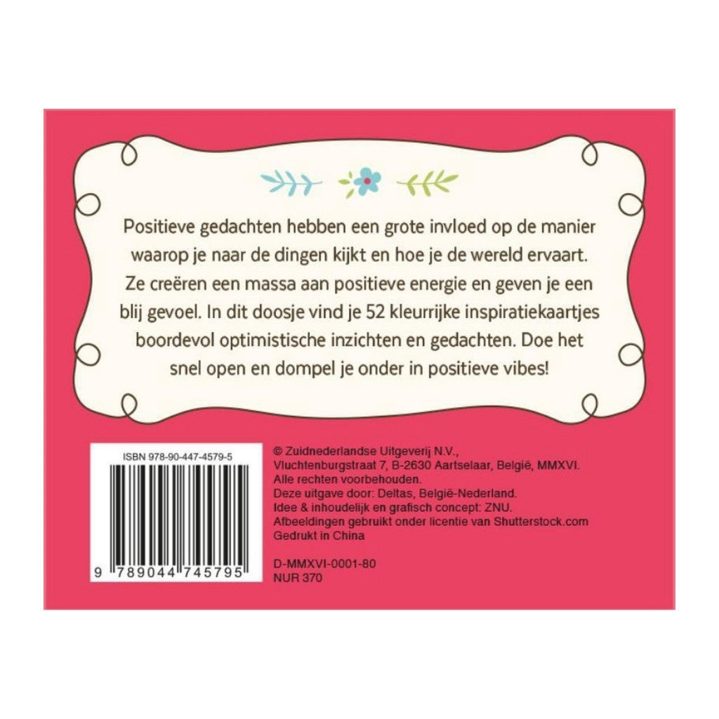 Denk positief! - Inzichtkaarten
