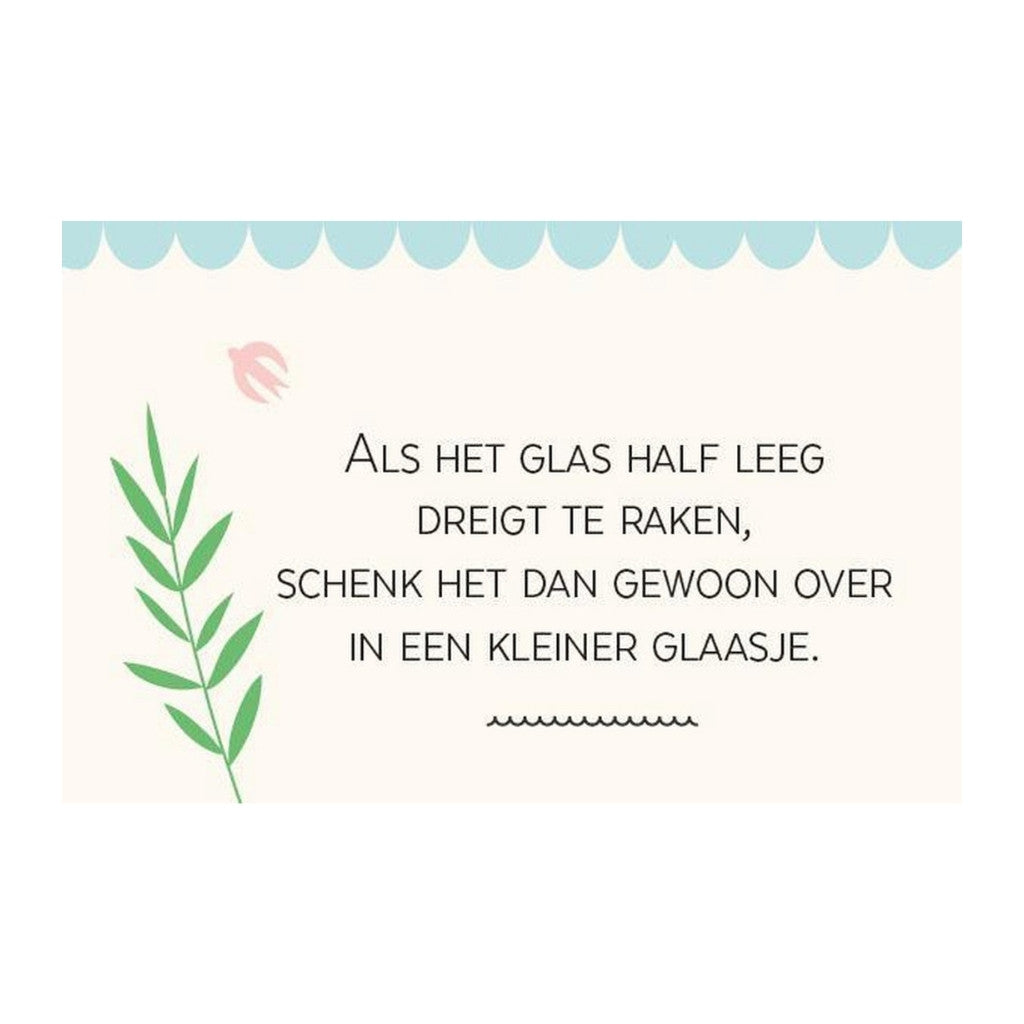 Denk positief! - Inzichtkaarten