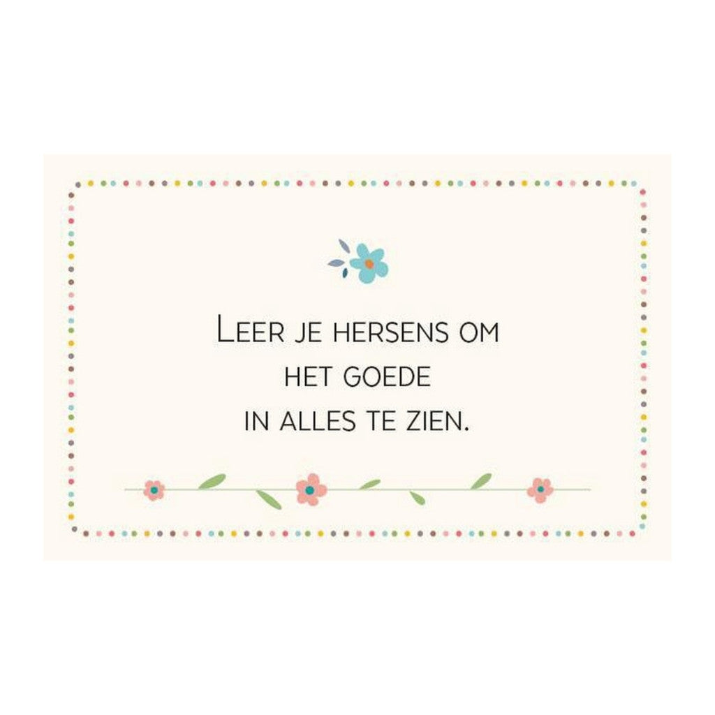 Denk positief! - Inzichtkaarten