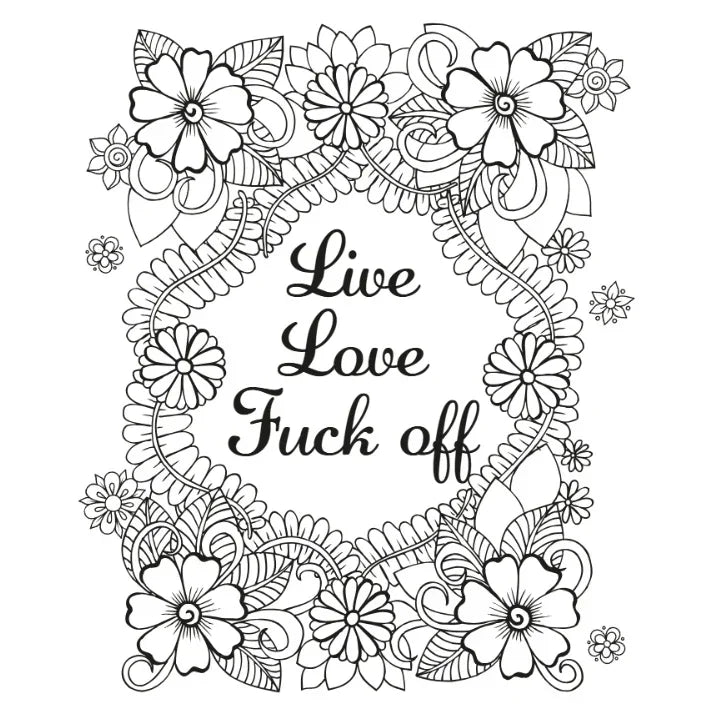 Het enige echte f*ck it kleurboek - The Mindfulshop