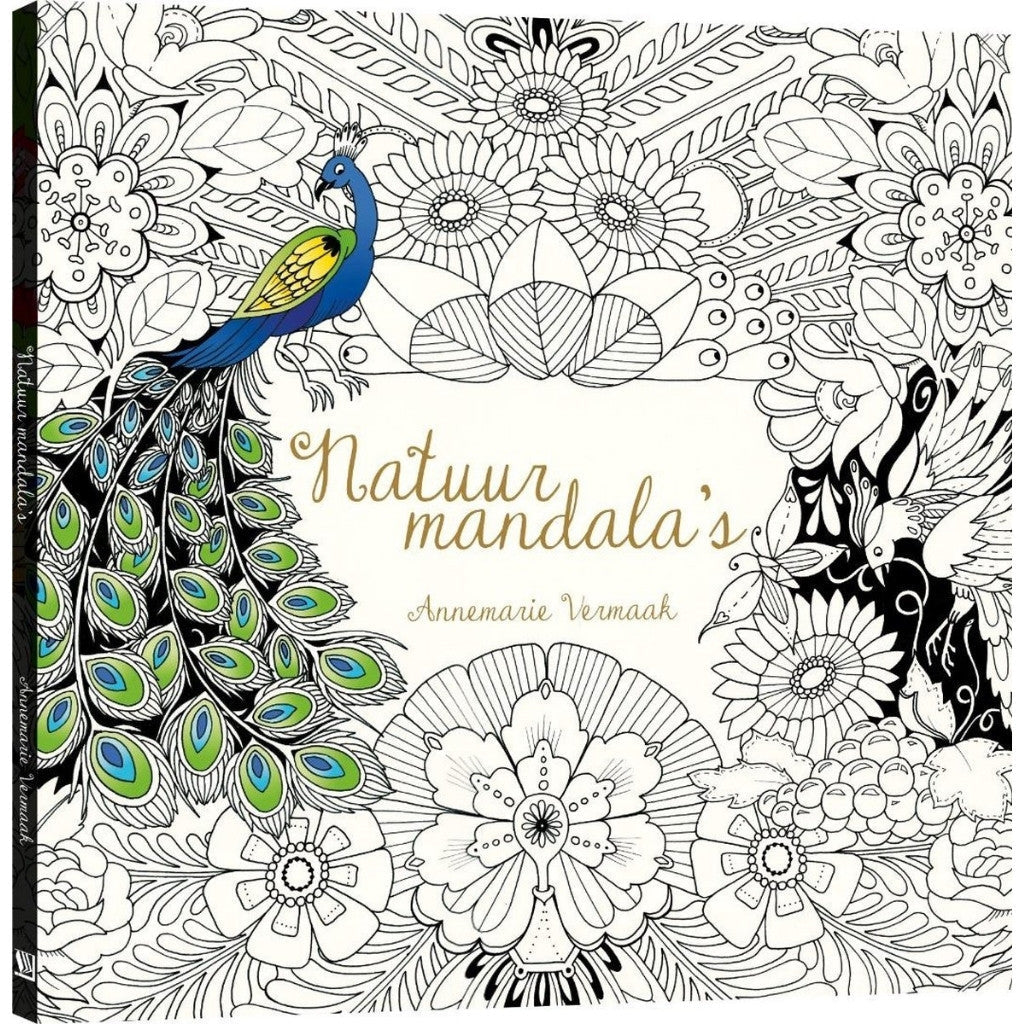 Kleurboek natuur mandala's