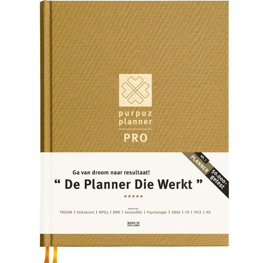 Purpuz Planner PRO (ongedateerd) - golden succes
