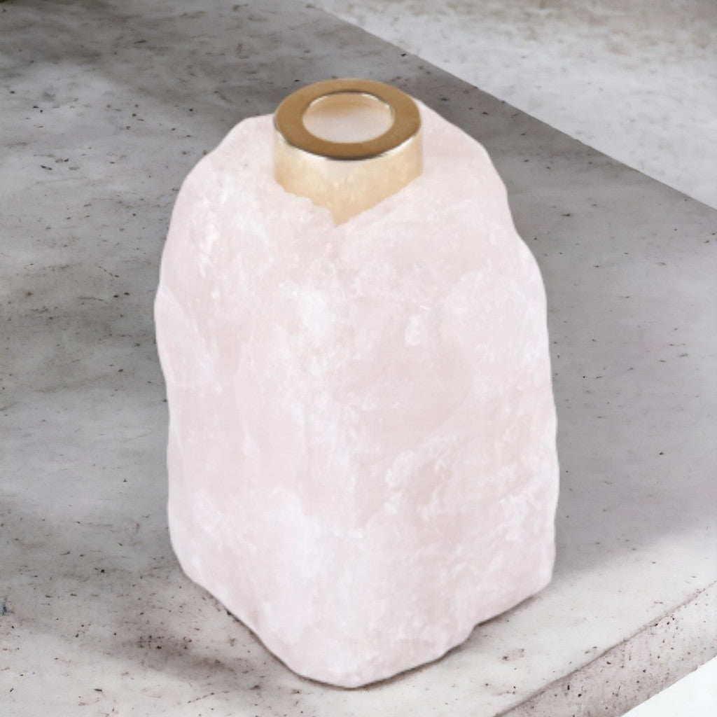 Geurstokjes diffuser edelsteen rozekwarts - DOA