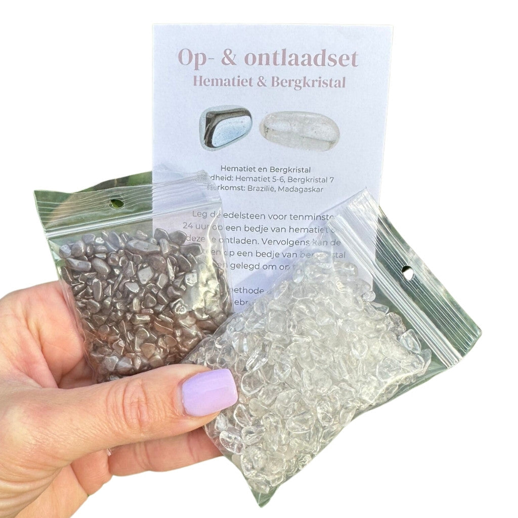 Edelstenen oplaad en ontlaadset - DOA