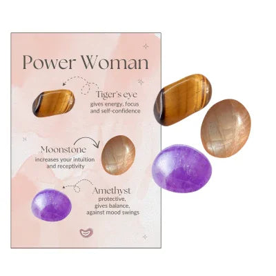 Edelstenen set power woman - DOA - The Mindfulshop