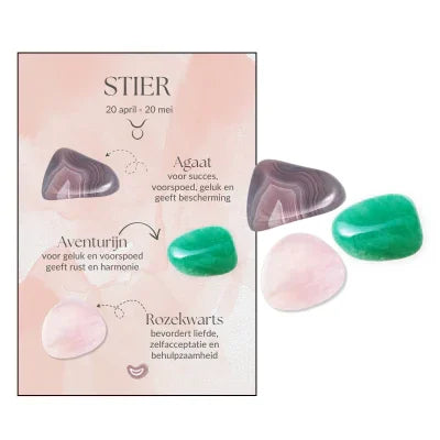 Edelstenen sterrenbeeld zakje stier - DOA - The Mindfulshop