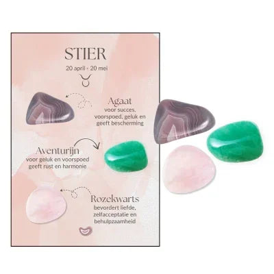 Edelstenen sterrenbeeld zakje stier - DOA - The Mindfulshop