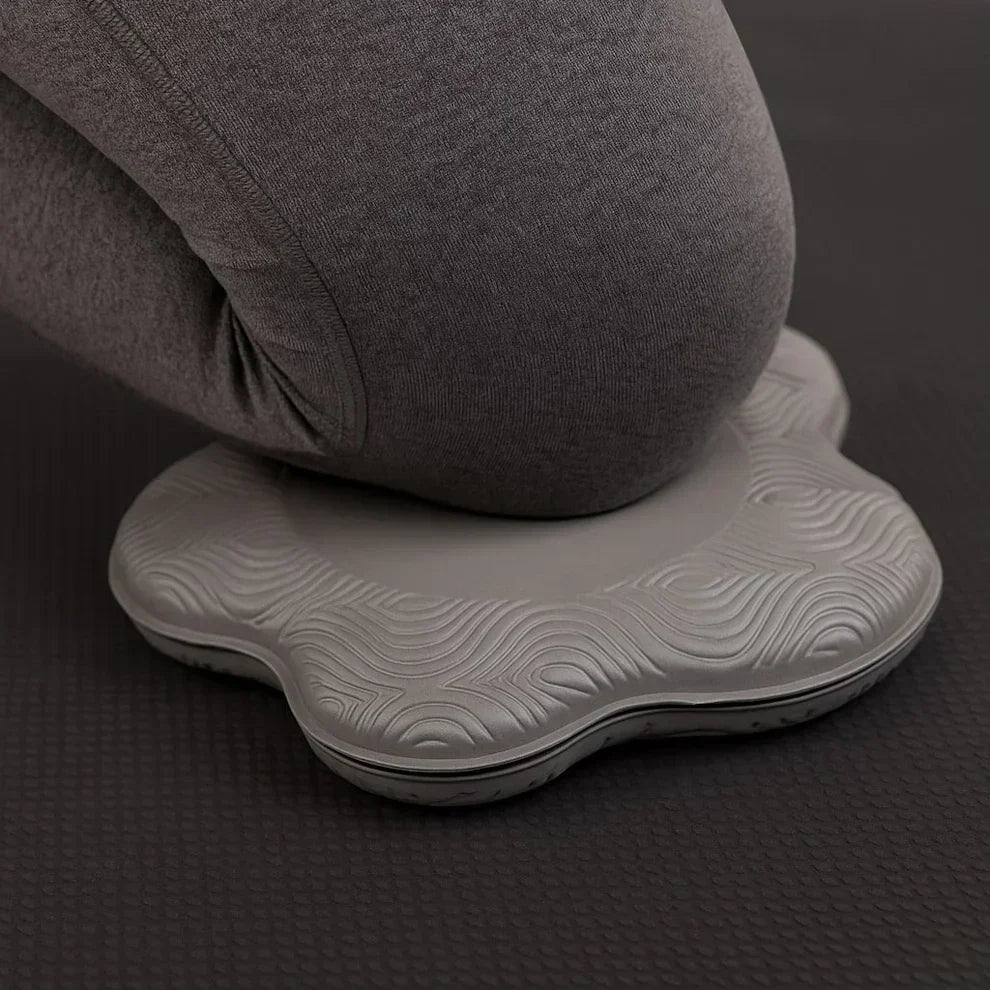 Yoga ondersteunende jelly pads - set van 2 - Myga - grijs - The Mindfulshop