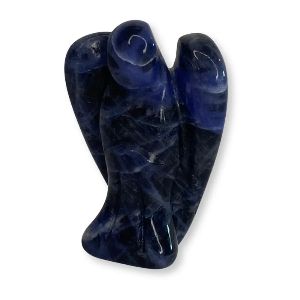Edelsteen engel sodaliet - 2,5 cm - The Mindfulshop