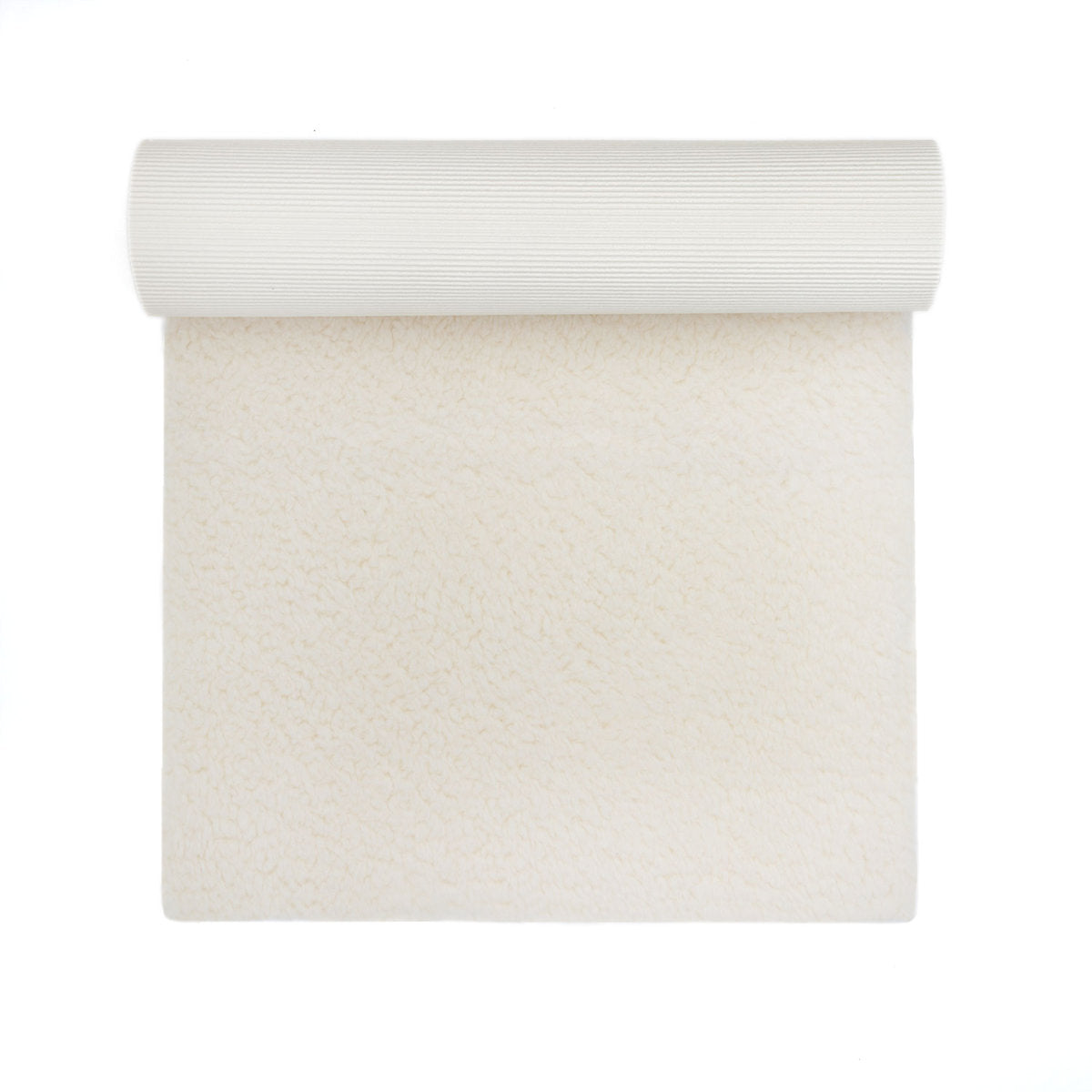 Wollen yogamat scheerwol extra groot - 200 x 75 cm - Bodhi Surya - naturel