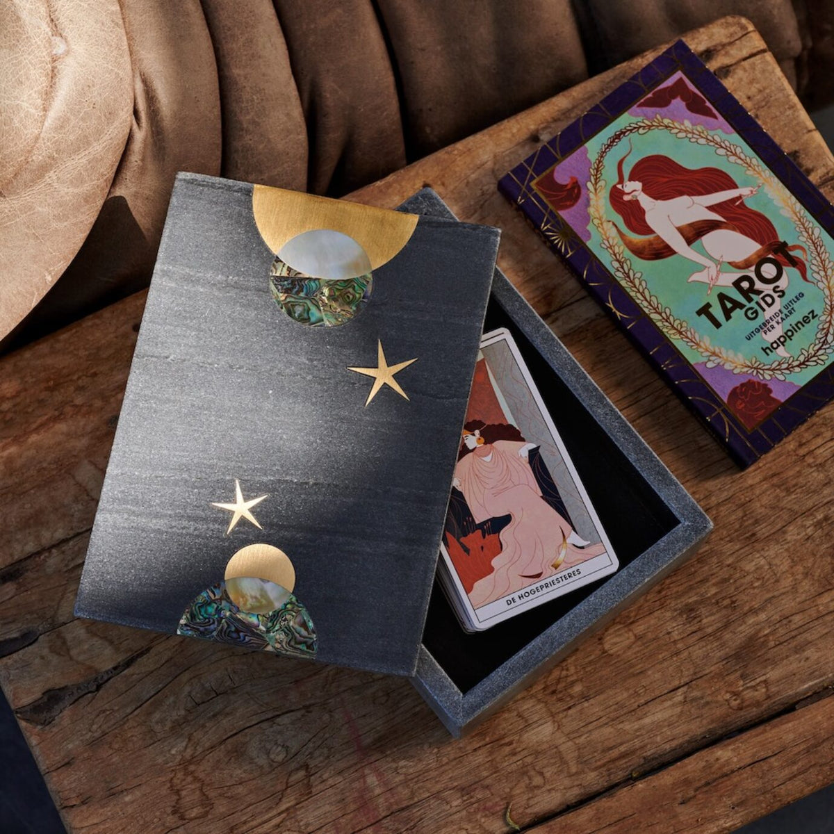 Happinez Tarot kaarten deck inclusief begeleidende gids
