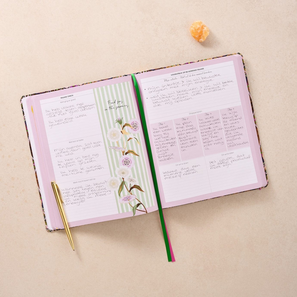 Happinez planner Bloom - ongedateerd