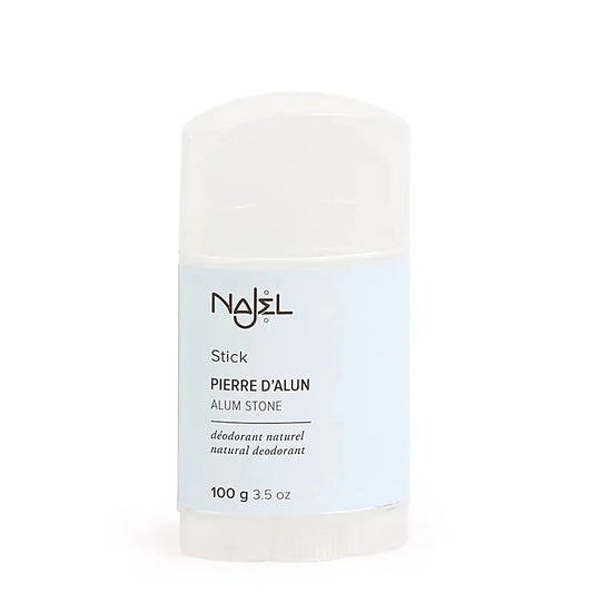 Deodorant stick natuurlijk aluinsteen - Najel Aleppo - wit
