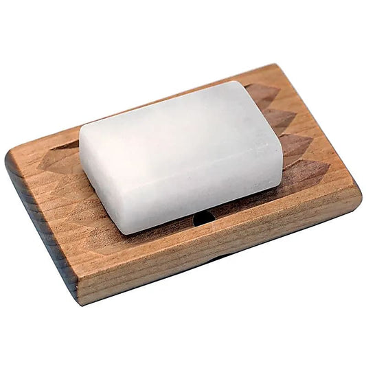 Zeephouder wellness hout - Mindfulshop - naturel