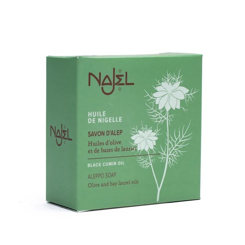 Zeep met nigella-olie - Najel Aleppo - beige