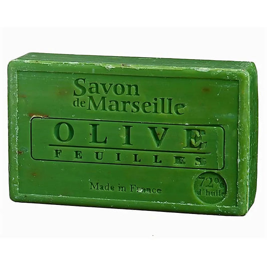 Natuurlijke zeep olijfblaadjes - Savon de Marseille - groen