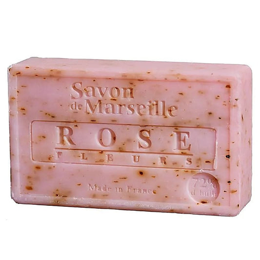 Natuurlijke zeep rozenblaadjes - Savon de Marseille - roze