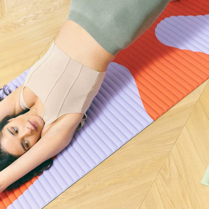 Exercise mat Archy 8 mm - Hercule Studio - axel print