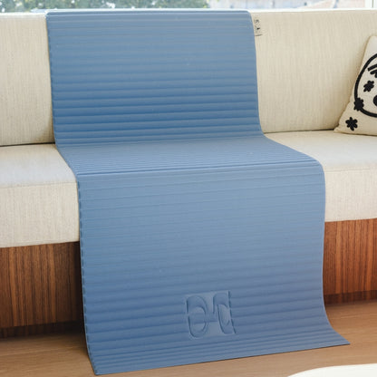Exercise mat Archy 8 mm - Hercule Studio - blue-jean