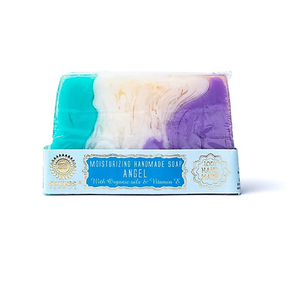 Natuurlijke handgemaakte zeep angel - Saules Fabrika - multicolor