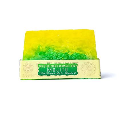 Natuurlijke handgemaakte zeep mojito - Saules Fabrika - multicolor