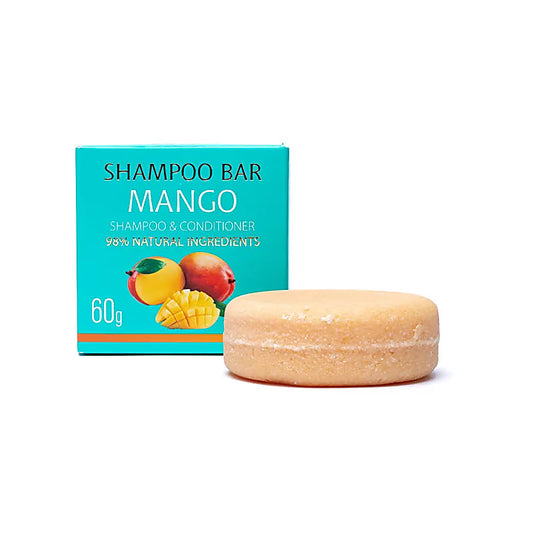 Natuurlijke shampoo bar mango - alle haartypes  - Saules Fabrika
