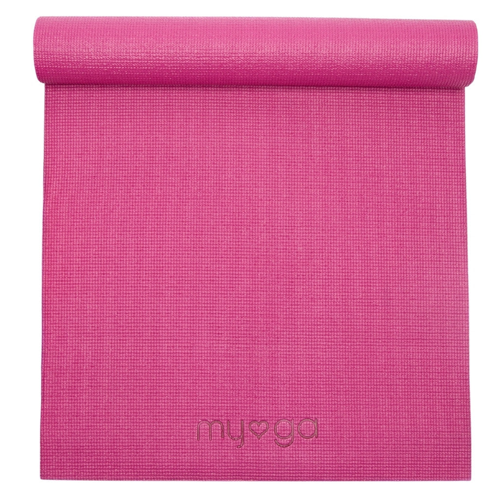 Yogamat basic 4mm - Myga - plum