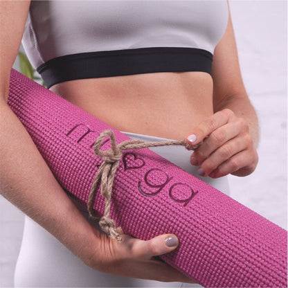 Yogamat basic 4mm - Myga - plum