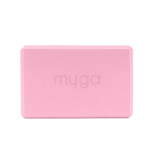 Yogablok foam - Myga - roze