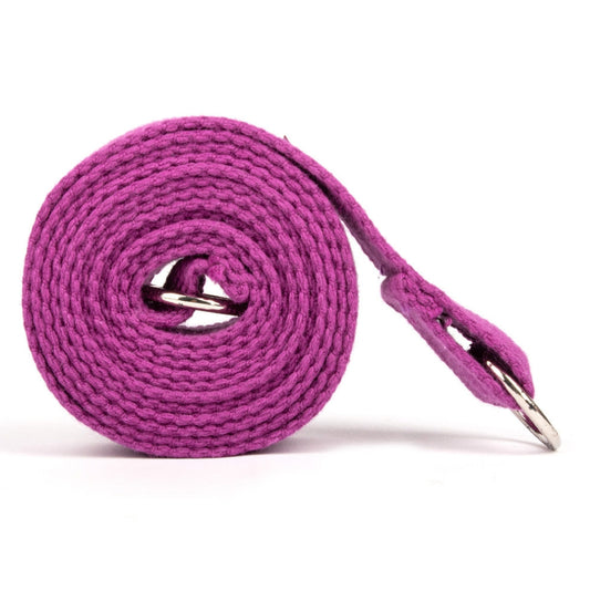 Yogariem en draagriem 2 in 1 - Myga - plum