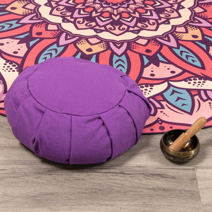 Meditatiekussen zafu - Myga - plum
