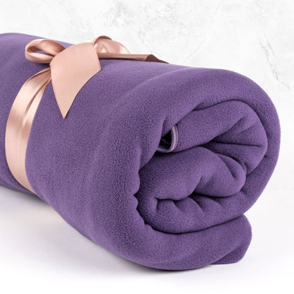 Yogadeken fleece - Myga - paars