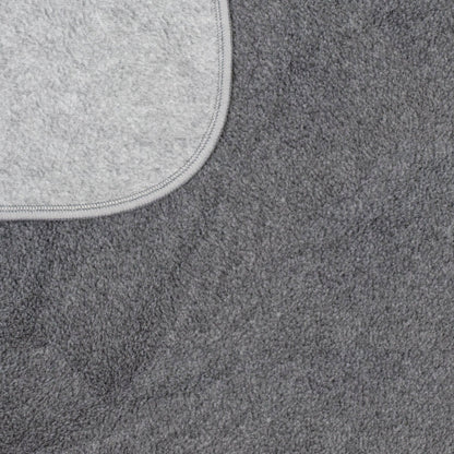 Yogadeken fleece - Myga - grijs