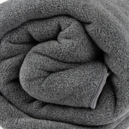 Yogadeken fleece - Myga - grijs