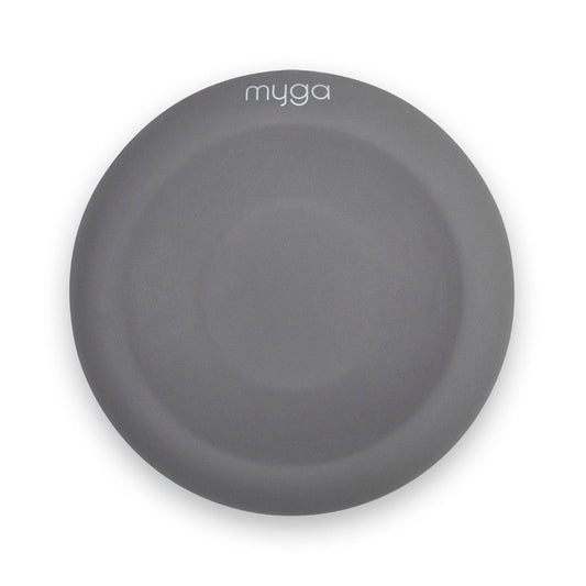 Yoga jelly pad knie, pols en elleboog beschermer - Myga - grijs