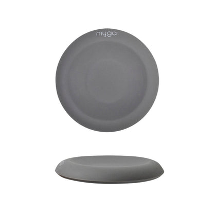 Yoga jelly pad knie, pols en elleboog beschermer - Myga - grijs