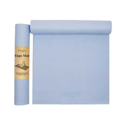 Yogamat basic 4mm - Myga - hemelsblauw