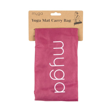 Yogamat tas - Myga - raspberry