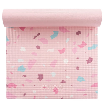 Yoga starterskit terrazzo - Myga - dusty pink