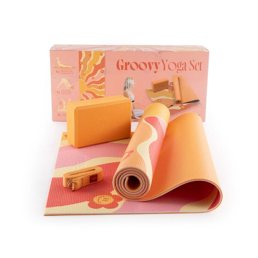 Yoga starterskit groovy - Myga - oranje